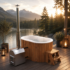 Hot Tub oval 2x1m für 2 Personen