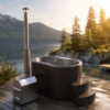 Hot Tub oval 2x1m für 2 Personen