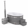 Hot Tub oval 2x1m für 2 Personen