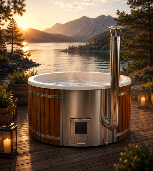Hot Tub Ø2m für 4 Personen